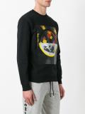 floral print sweatshirt