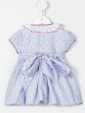 polka dots flared dress