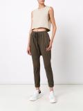cropped vest