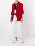 bouclé buttoned jacket