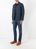 button up padded coat 