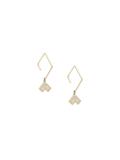 cosmic diamond earrings