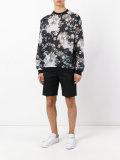 floral raglan sweatshirt