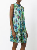 Anemone print mini dress