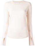 cuff slit jumper