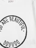 You are beautiful印花T恤