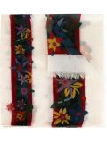 floral striped printed scarf