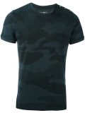 camouflage fitted T-shirt