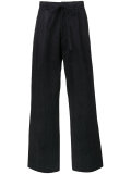 slouch denim trousers