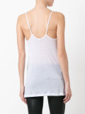 elongated ribbed cami