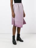 pleated midi skirt 