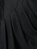 draped pocket asymmetric skirt