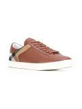checked detail sneakers