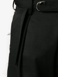 high waisted cropped trousers