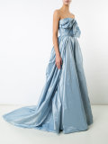 faille ball gown