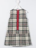 sleeveless plaid dress