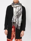 Japanese motif scarf
