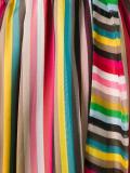 striped midi skirt