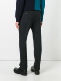 straight leg tailored trousers