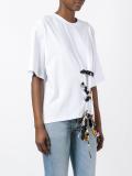 lace detail T-shirt 