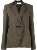 houndstooth blazer