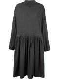 oversized pleated dress