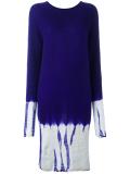 tie dye sweater dress