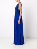 sleeveless pleated dress