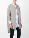 buttoned mid cardigan