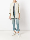 three-quarters sleeve jacket