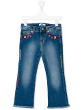 beaded pockets jeans 