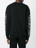 goth tattoo print sweatshirt
