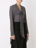 v-neck longsleeved bodysuit