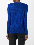 abstract print T-shirt