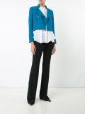 cropped double-breasted jacket