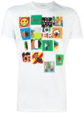 multiple prints T-shirt