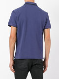 embroidered logo polo shirt