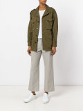 front pockets coat 