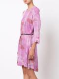 marble print dress