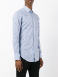 tiny fish print shirt