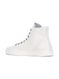 printed lace hi-tops