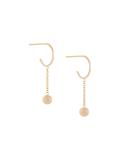 Gold Dust drop earrings