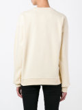 sequin floral sweater
