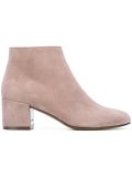 chunky heel ankle boots