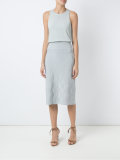 knit midi skirt