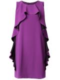 ruffled dress