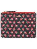 strawberry skull print wallet