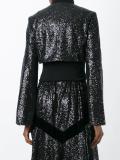 sequin embellished bolero jacket