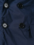 crinkled effect double breasted blazer