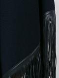 fringed wide scarf
